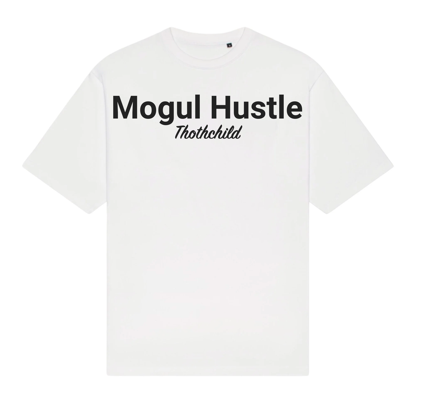 Mogul Hustle x Thothchild Tee: Free Will (White)